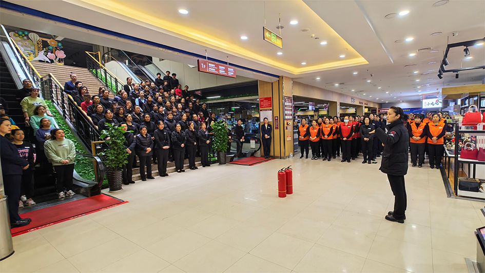 季度演練常態(tài)化 消防安全記心間