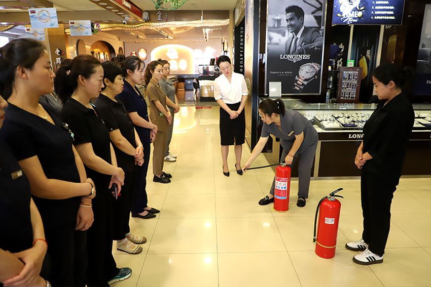 消防演練全員參與  安全護衛人人有責